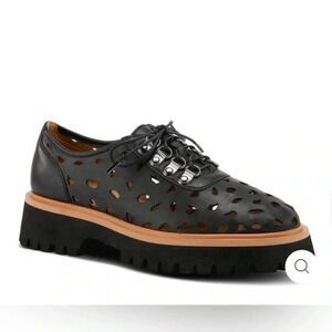 AZURA ROCKABILLY OXFORDS‎ Black Sz 41